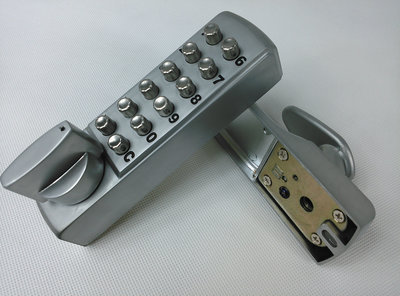 金色304不锈钢机械密码门锁 安全与品位的双重保障